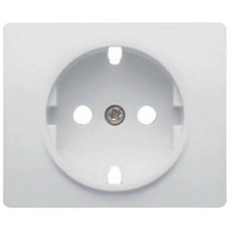 18724-an Couvercle Prises II + TT Schuko Iris Acier Neptune