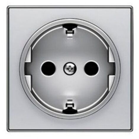Niessen Sky Series cache-prise schuko Argent