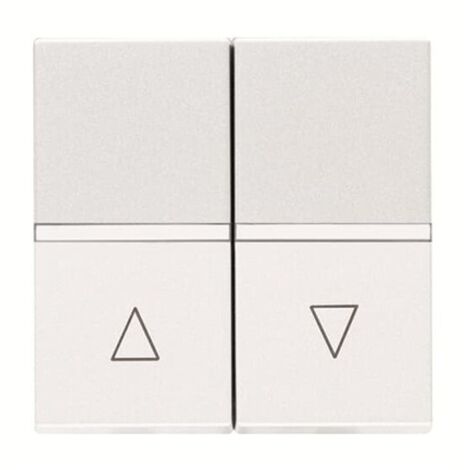 Interrupteur double pour stores BLANC Niessen Zenit N2244.1 BL (1/3)