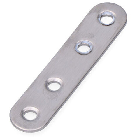Plaque en acier inoxydable 80x19x2mm EDM (1/2)
