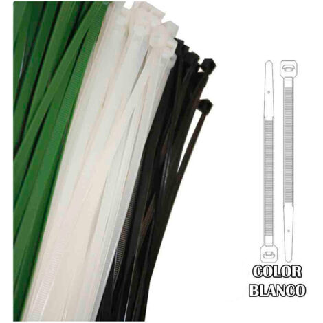 Attaches de Câble Naturelles 100x2,5mm (Sachet 100 Unités) Nylon de Haute Qualité (1/3)