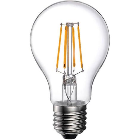 Ampoule LED EDM Standard Filament E27 4W 500lm 3200K Lumière Chaude Ø6x10,6cm (1/3)