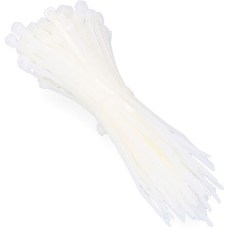 Attaches de Câble Naturelles 150x3,5mm (Sachet 100 Unités) Nylon de Haute Qualité (1/3)