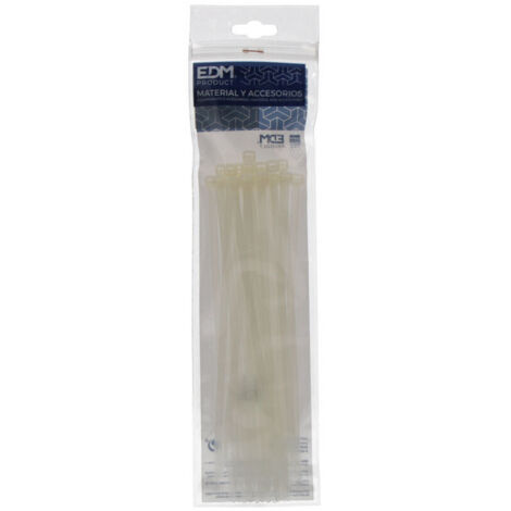 380x4.8 brides naturelles emballées (sac de 25 unités) (1/3)