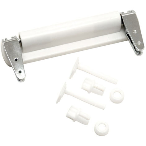 Kit de charnières pour siège de toilette Maurer Chute amortie (1/2)