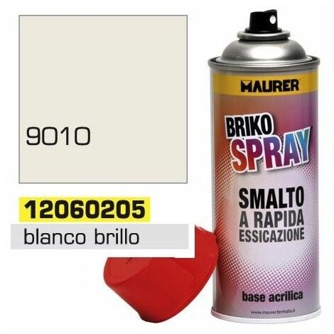 Bombe de peinture Blanc satin RAL 9010 - Sinto