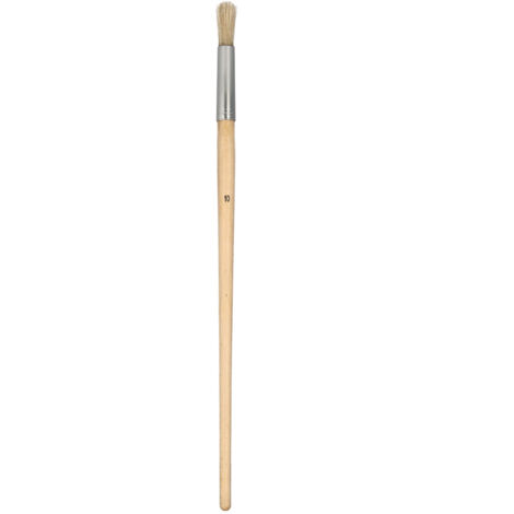 WOLFPACK LINEA PROFESIONAL - Brico Round Brush Cerda White No. 10