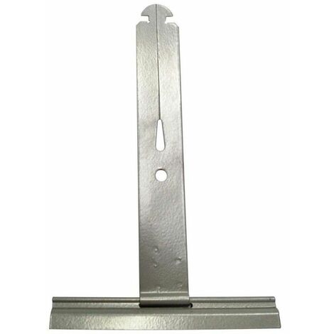 Wolfpack – Barre aveugle auto-accrochante 170 mm – Épaisseur 0,25 mm – Couleur argent – Enrouleur manuel pour volet roulant
