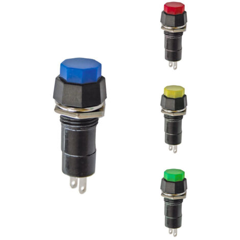 Interrupteur unipolaire socle hexagonal 1A 250V (1/3)
