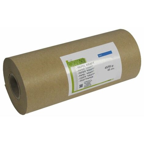 Rouleau De Papier Kraft Marron Pour Emballage Artisanal