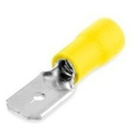 30 Connecteurs T-Tap Isolés – Borne Combo Jaune Pour Fils 12-10 GA – Branchement Facile