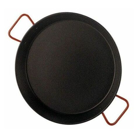 Poêle à paella anti-adhésive pour 14 personnes 50 cm.