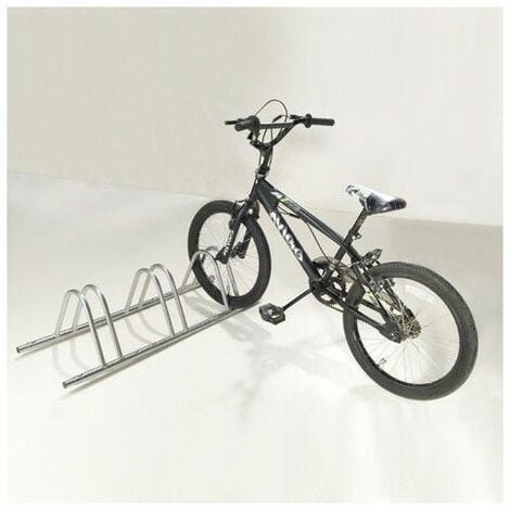 PrimeMatik - Support au sol pour stationnement de vélos Stationnement de  roues avec ressort à deux essieux