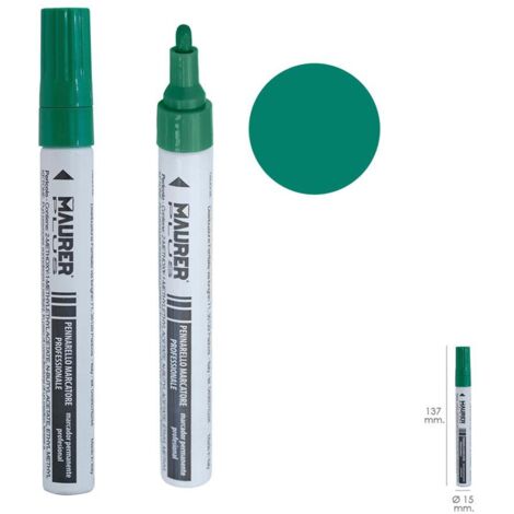Stylo Marqueur Travail Professionnel Peinture Permanente Vert (1/4)