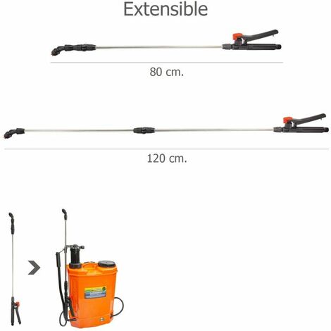 Lance extensible pour pulvérisateur à batterie Wolfpack (08052000)