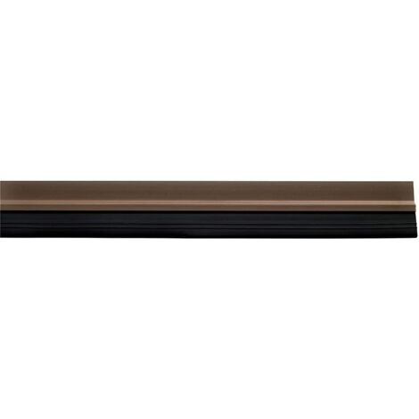 Coupe-froid Porte Pvc Marron Avec Caoutchouc 1 Mètre (1/2)