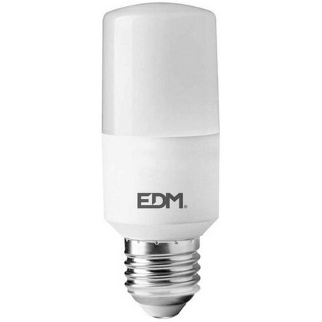 Ampoule LED Tubulaire EDM E27 10W 1100lm 4000K Lumière du Jour Ø4x10,7cm (1/3)