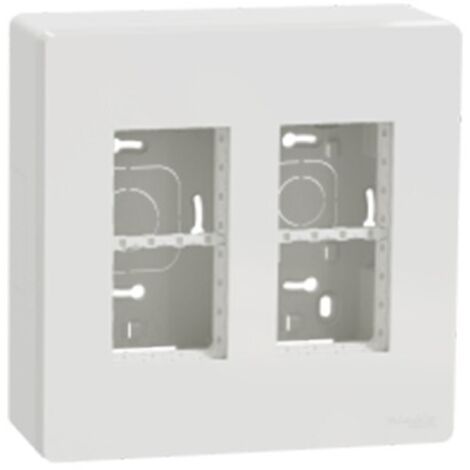 SCHNEIDER NU122418  Poste de travail surface polaire 2 pôles (1/5)