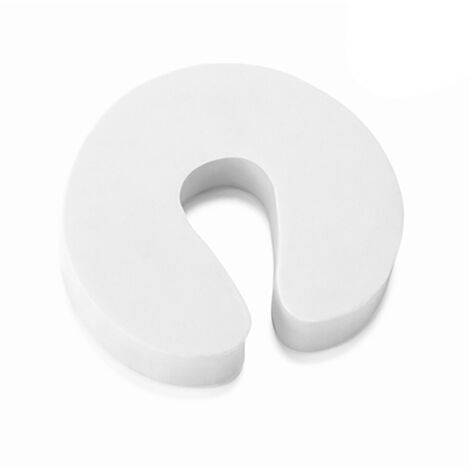 Butée protège-doigts de porte blanche 5200-2-001 Blister INOFIX (1/3)