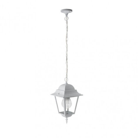 FAB 149291001 Suspension Extérieure Aluminium Spica 1xe27 Blanc Ip44 Regx21,5x21,5 Cm (1/2)