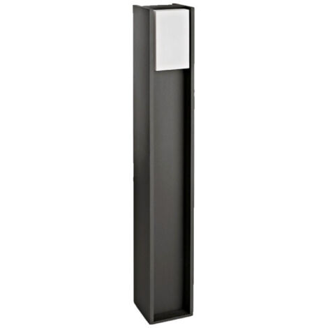 Philips – Borne lumineuse d'extérieur 80 cm – 14W – 810 lumens – 2700K – Aluminium anthracite – Norme IP44 pour extérieur (1/6)