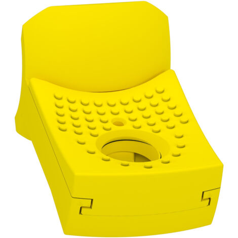 Schneider Electric – Dispositif de cadenassage pour disjoncteurs Acti9 – Compatible avec iC60, iID, iDPN Vigi – Plombable, verrouillage en position ON – Sachet de 10 unités