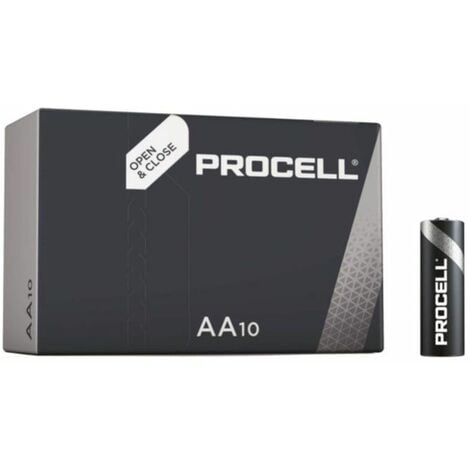 CGC 106000003  Coffret 10 piles alcalines Procell Industrial LR6 (AA)