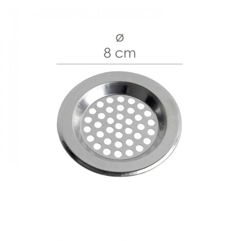 Filtre D'évier De Cuisine 140 Mm - Acier Inoxydable, Joint Caoutchouc - Kit De Vidange Complet, Facile à Installer - 8