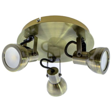 Plafonnier GU10 HELI cuir CR 25-720-03-006 (1/5)