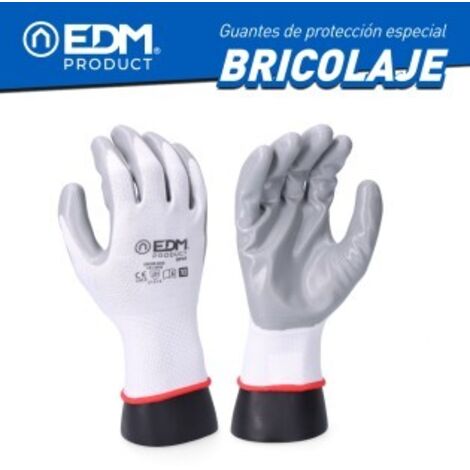 Gant DIY en polyester enduit de nitrile taille 10 EDM (1/4)