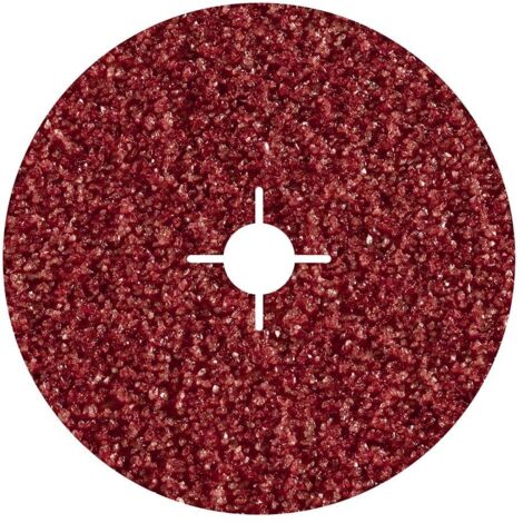 Disques abrasifs en fibre Wolfcraft WS, grain 60, 115 mm (paquet de 5) (2462000) (1/2)