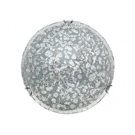 Plafonnier Tenor 2xe27 Chrome Mosaïque 10x30x30 Cm (1/2)