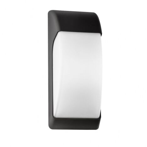 FAB 126861009 Appliquer Extérieur Épeautre 1xe27 Noir Ip65 Polycarbonate 32x12,9x13 Cm (1/2)