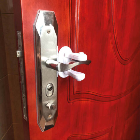 RAFECIEE Lot De 3 Boutons De Porte D'entrée Avec Serrure - Serrure De