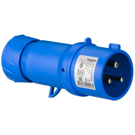 SCHNEIDER PKX32M423 Prise aérienne 32A 2P+TT 200-250V IP44 (1/5)
