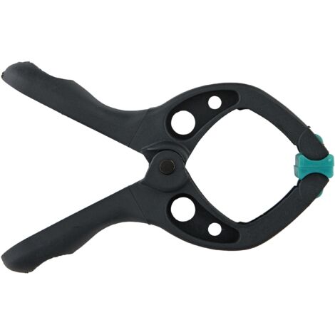 Wolfcraft – Pince à ressort Microfix 3433000 – Largeur de serrage 30 mm – Force de rétention 450 g – Pour travaux de serrage précis