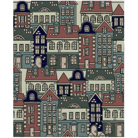 Nappe antitache 140x140cm mod.Town Things Home Trade (1/2)