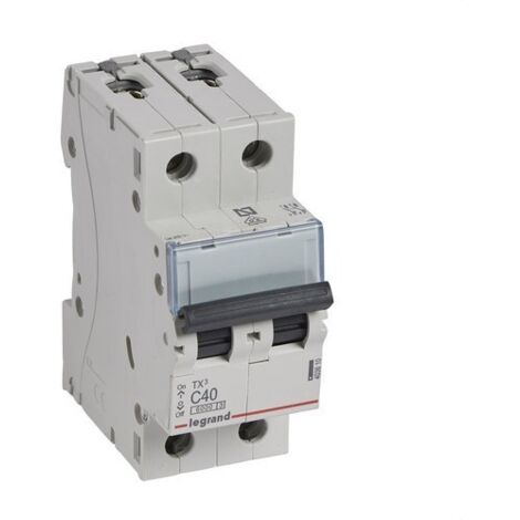 Disjoncteur TX3 6kA-C 2P 40A