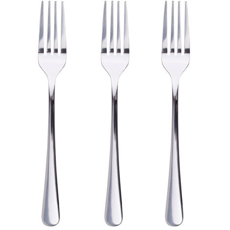 Lot de 3 fourchettes à dessert Natur Shine en acier inoxydable SG7781 San Ignacio (1/2)
