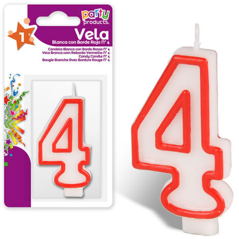 Bougie numéro 4, meilleurs produits de fête (1/3)