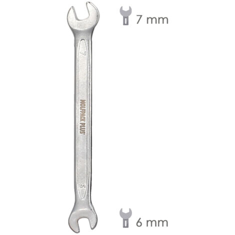 Stahlkaiser - Jeu De 6 Clés Professionnelles à Anneau Ouvert Pour Conduites De Frein