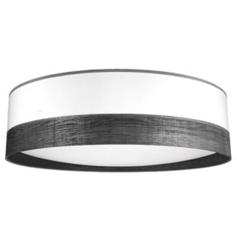 Plafonnier 72w Olga Blanc/bois noir 5616lm 14x50x50 Cm 3000-4000-6500k (1/2)