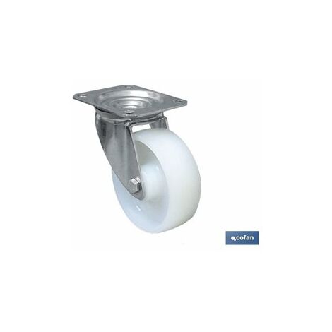 Roue Nylon Avec Plateau Ø80x30mm