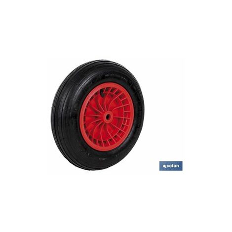 Brouette Travail Roue Abs Pneumatique
