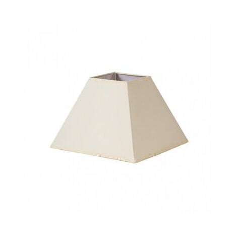 Abat-jour Piramide Mezzo E27 beige 40dx18dx28h Popeline tissu