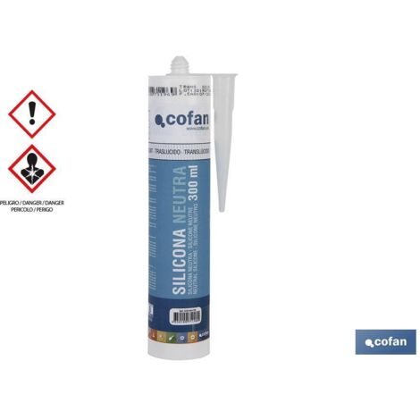 Silicone Neutre 300ml Translucide