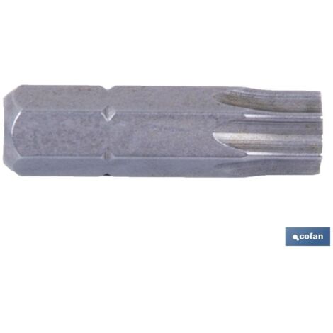 Embout de tournevis Torx T-27 25 mm (1/2)