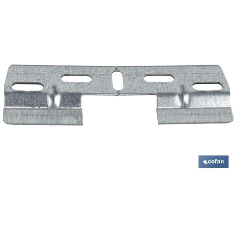 Plaque de suspension double 130 mm avec trou de 42 mm (1/5)