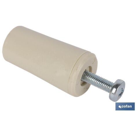 2 unités Bouchon aveugle ivoire 60 mm