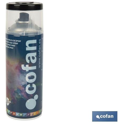 Peinture Acrylique 400ml 9005-Noir Brillant